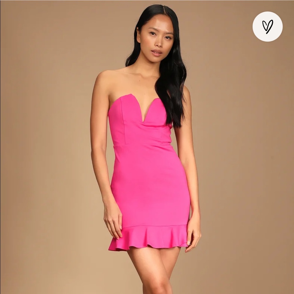 *NWT* Lulus strapless dress